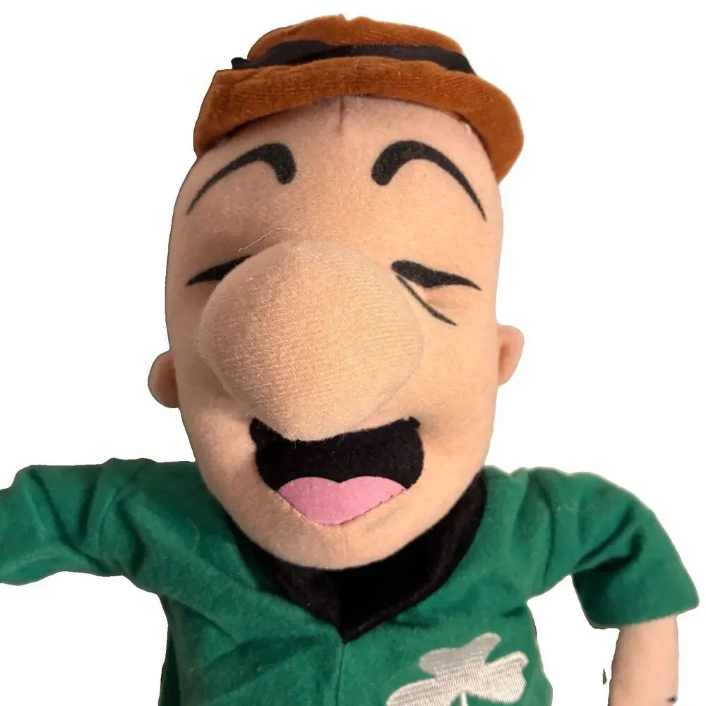 Mr. Magoo Plush Doll Released At St. Patrick’s Day. Shamrock Shirt. 18”